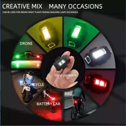 Car Strobe Lights USB Charging Emergency Lights