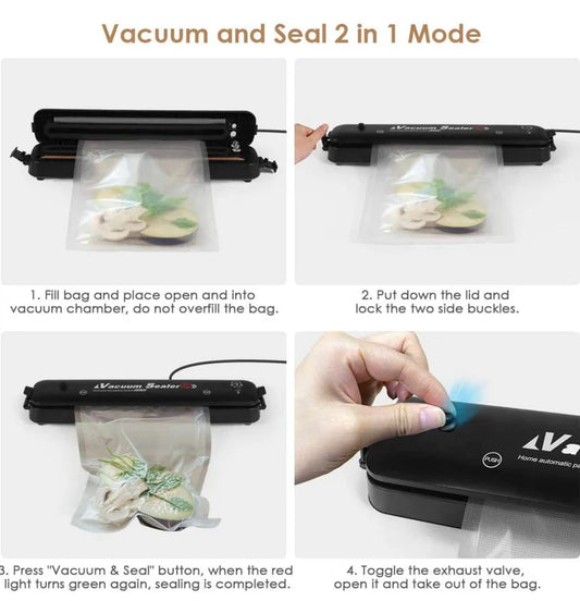 Electric Vacuum Sealer for Food Storage