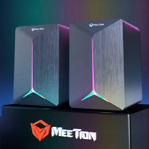 MEETION MT-SP2011 RGB Cool Computer 2.0 Game Speaker Audio Wired