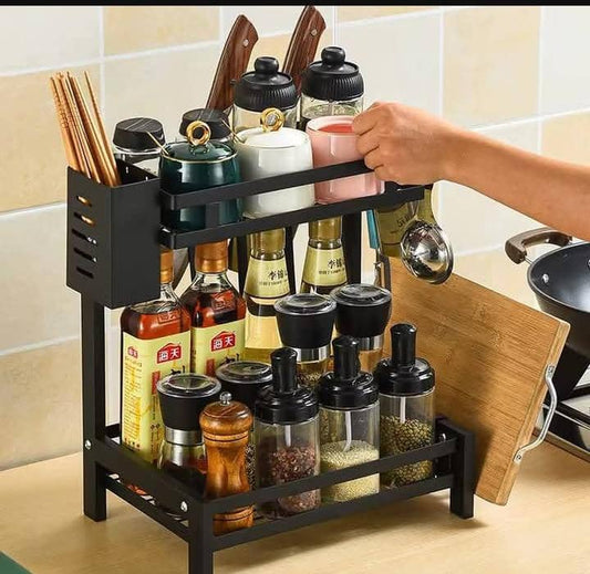 Steel Rack Spice Rack- 2 Rack