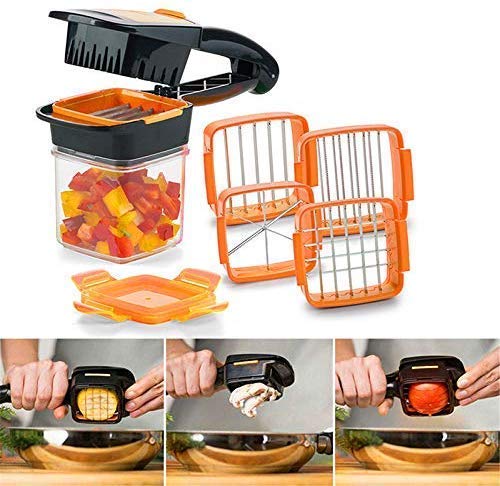 5 in 1 Multi-Cutter Quick Food Fruit Vegetable Cutter Slicer