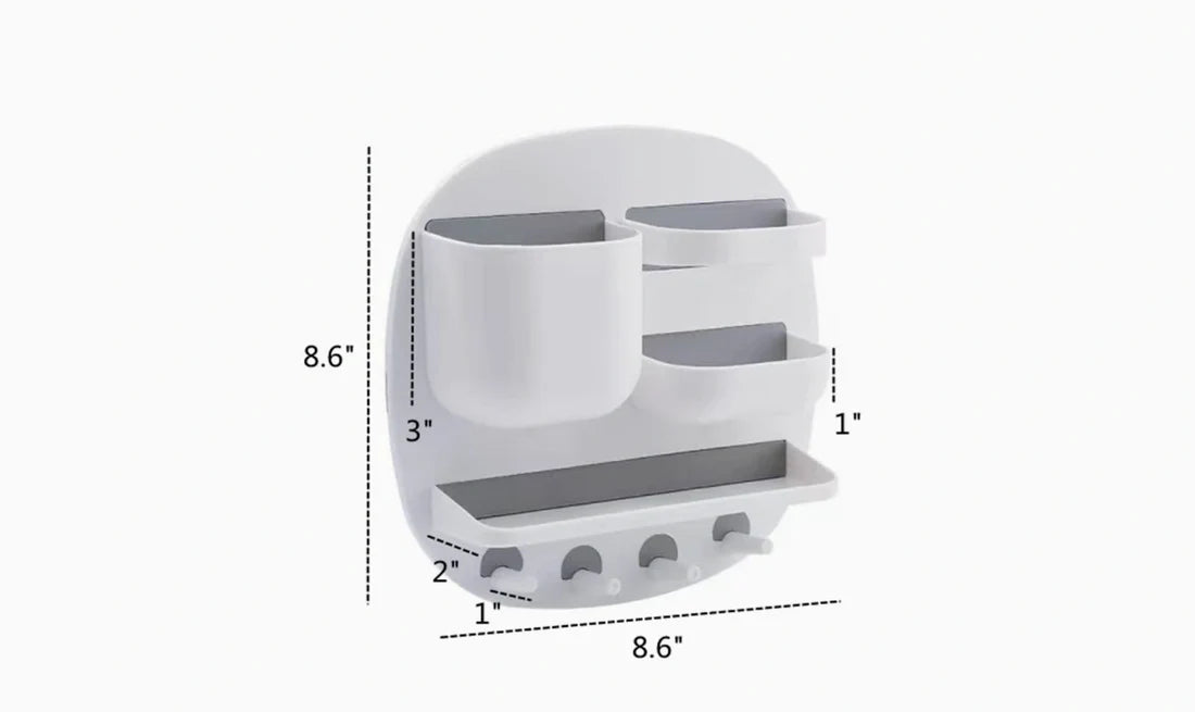 Plastic Wall Mount Organizer