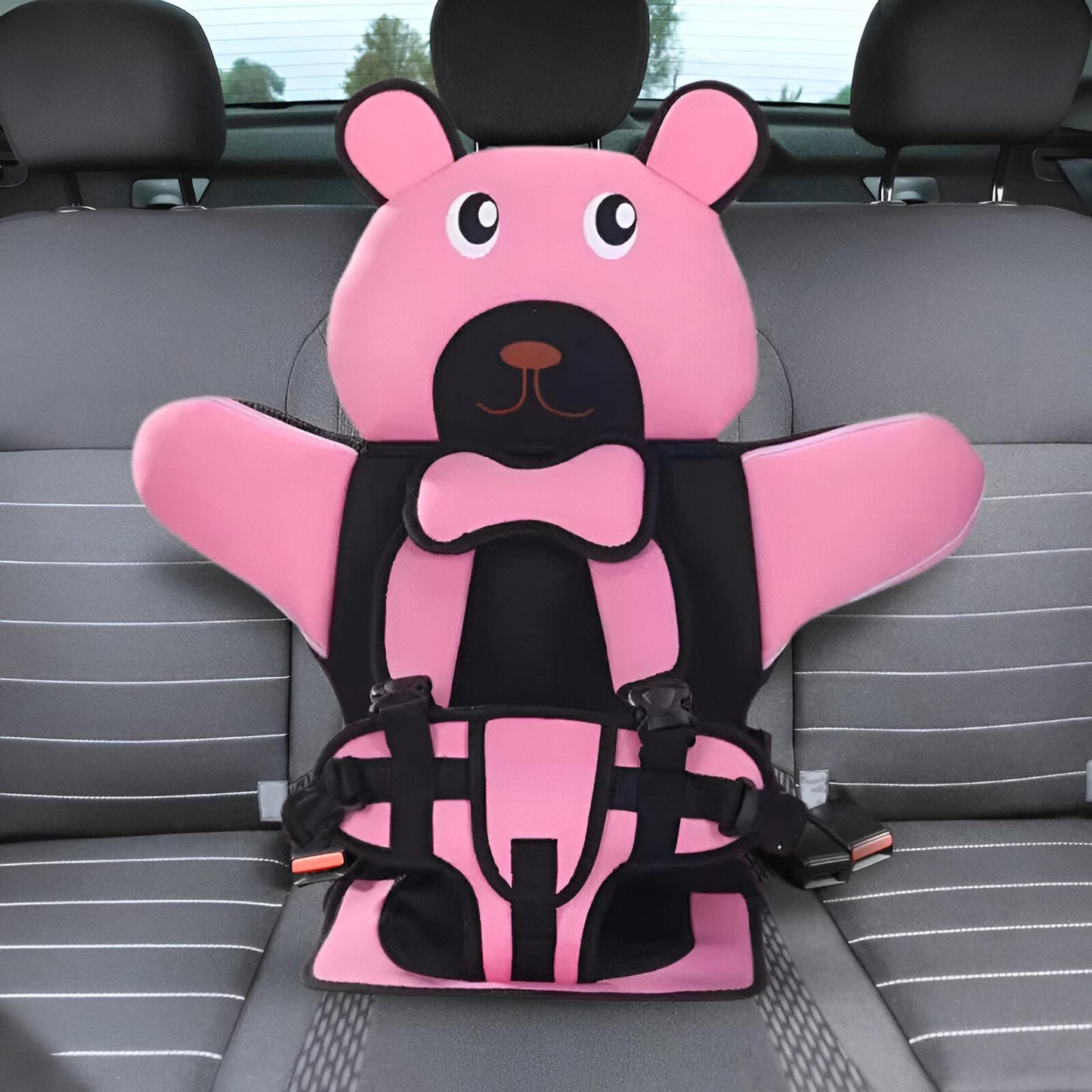 Child Baby Car Protection Cushion Seat Bear