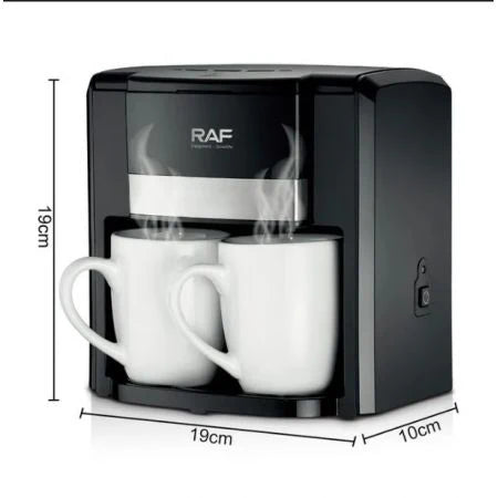 RAF Coffee Maker With 2 Free Mug