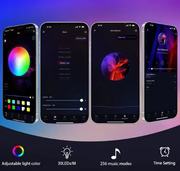 LED Fire Work Strip Lights App And Remote Control