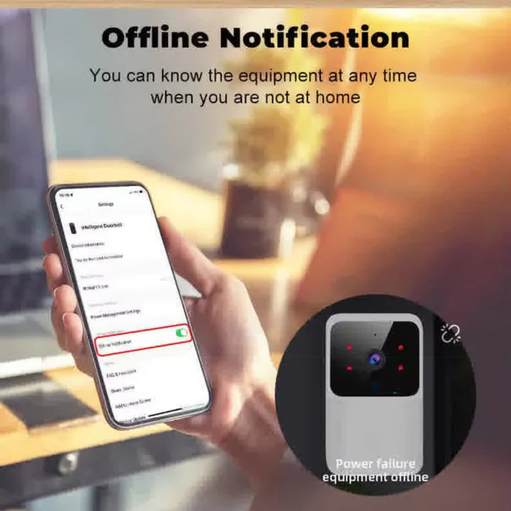 Smart Wireless Remote Video Doorbell Camera