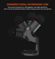 Meetion MC20 Professional Wired Conference Gaming Microphone