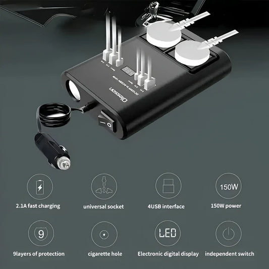 150W Car Power Inverter