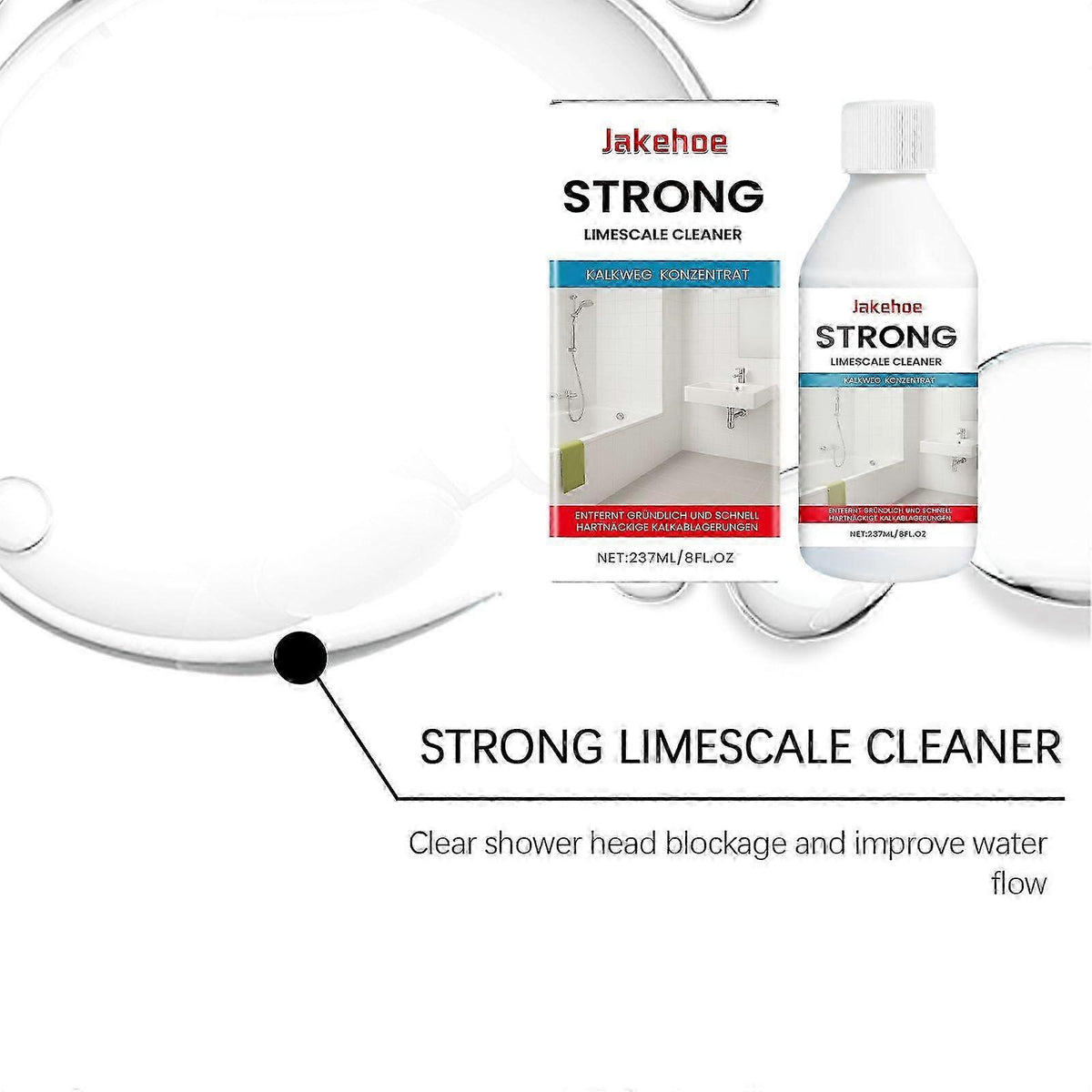 Powerful Bathroom Descaling Agent – 237ML 🚿✨