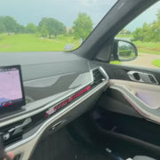 Carbon Fiber Sports Car Seat Phone Holder