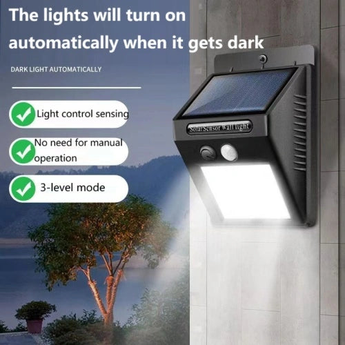 IP65 LED Garden solar Lamp with Motion Sensor