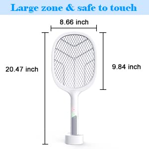 AETRIUS Rechargeable Mosquito Bat with LED-B 🦟⚡