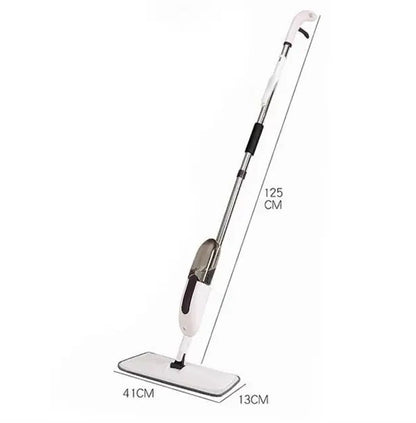 Spray Mop for Floor Cleaning – Refillable & 360° Swivel