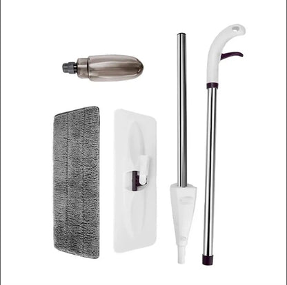 Spray Mop for Floor Cleaning – Refillable & 360° Swivel