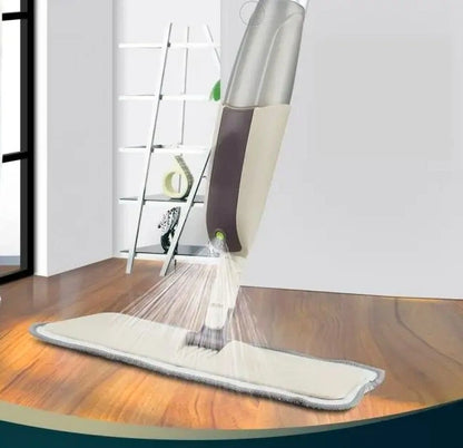 Spray Mop for Floor Cleaning – Refillable & 360° Swivel