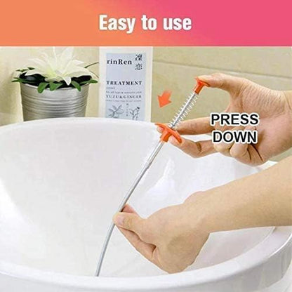 Stainless Steel Drain Cleaning Claw – Flexible Grabber Tool