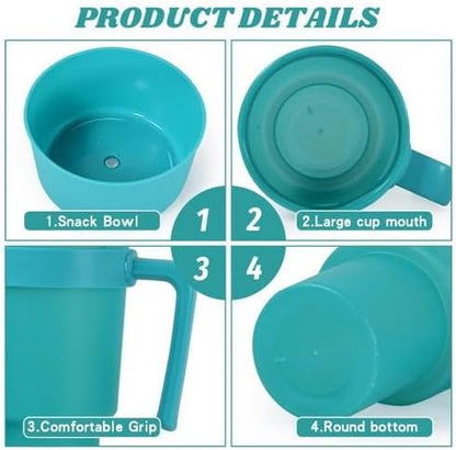 Drink and Snack Cup in One