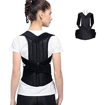 Adjustable Back Brace Posture Corrector – XXL 🖤🧍