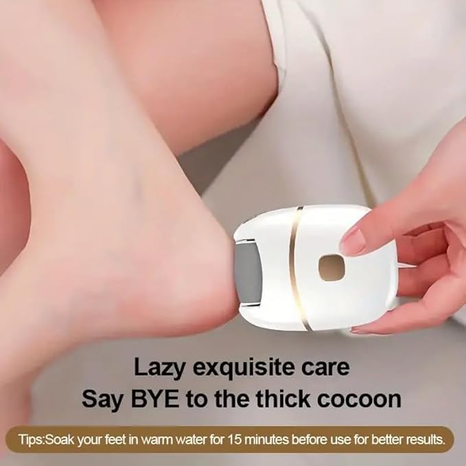 Rechargeable Electric Foot File – 2 Speeds 🦶✨