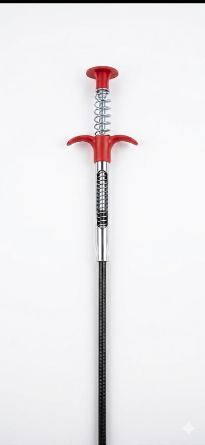 Flexible 4-Claw Drain Grabber Tool – Clog Remover & Pick-Up Claw 🛠️🚿