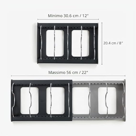 Expandable Cookware Organizer – Adjustable Pot Lid & Pan Storage Rack 🍳✨