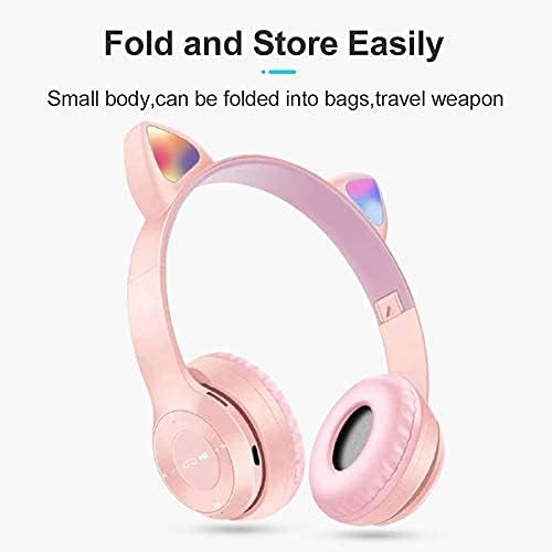 Cat Ears Bluetooth Wireless Headphone With Mic