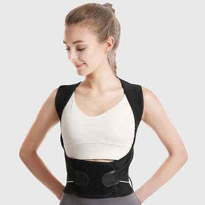 Adjustable Posture Corrector 🧍‍♂️🖤