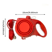 Aqua Leash, 5 In 1 Pet Essentials , Dog Walking Essentials All in one!