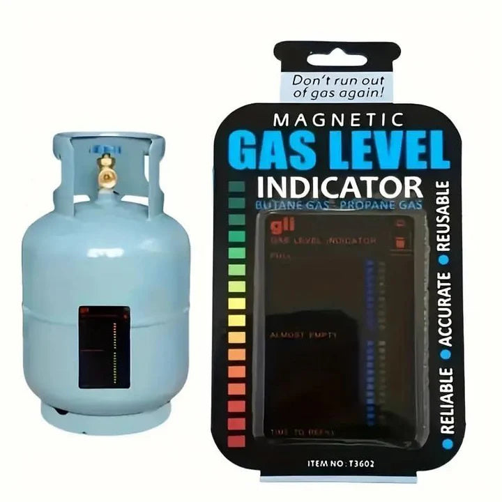 Sheets of Gas Bottle Level Indicator