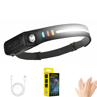 Bright Rechargeable Headlamp Flashlight