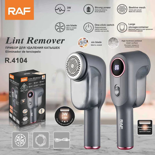 RAF Rechargeable Lint Remover with LED