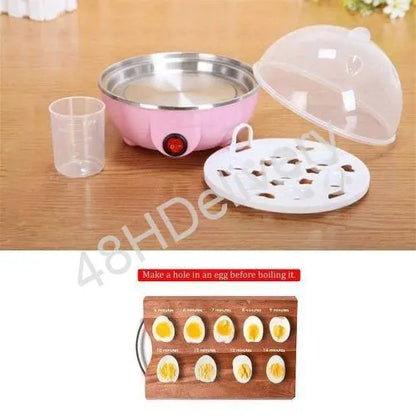 Electric Egg Boiler – 7 Egg Automatic Cooker