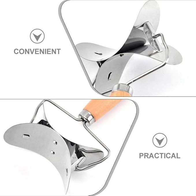 Stainless Steel Dumpling Dough Cutter 🥟✨