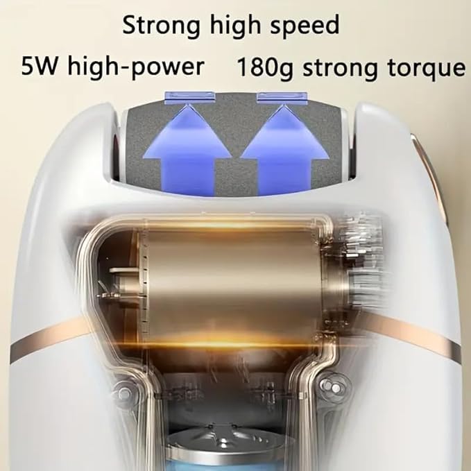 Rechargeable Electric Foot File – 2 Speeds 🦶✨