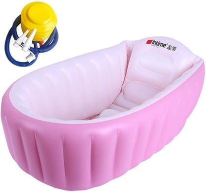 Portable Inflatable Baby Bathtub – Foldable Travel Bath Tub