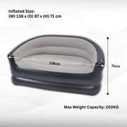 Deluxe Person Inflatable Sofa Chair
