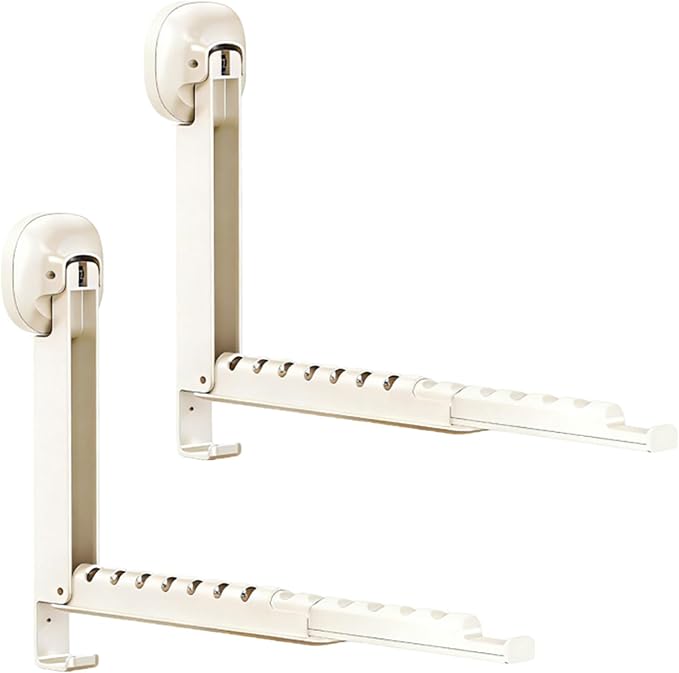 Foldable Wall-Mounted Clothes Drying Rack – Space Saving Hanger 👕✨