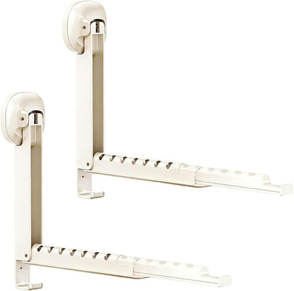 Foldable Wall-Mounted Clothes Drying Rack – Space Saving Hanger 👕✨