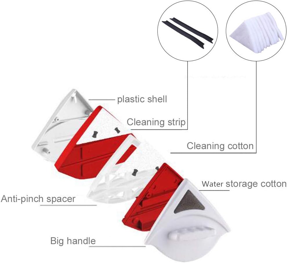 Double Sided Window Glass Cleaner