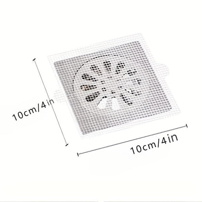 Hair Catcher Waterproof Mesh Stickers