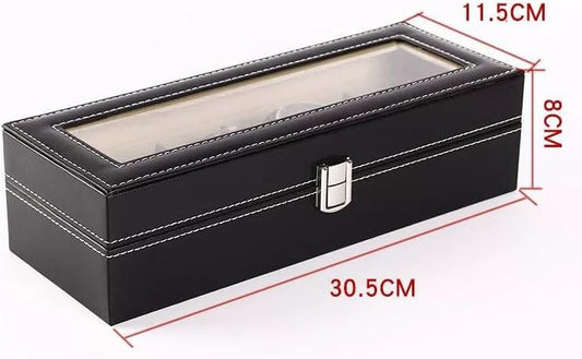 Watch Organizer and Accessories Premium Leather
