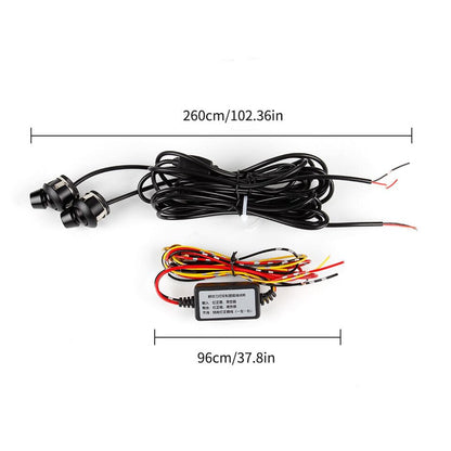 Car Angel Wing Laser Projector Light