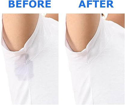 Disposable Underarm Sweat Pads, Odor-Blocking Protection