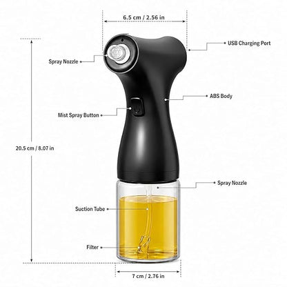 200ml Electric Oil Sprayer 🫒⚡