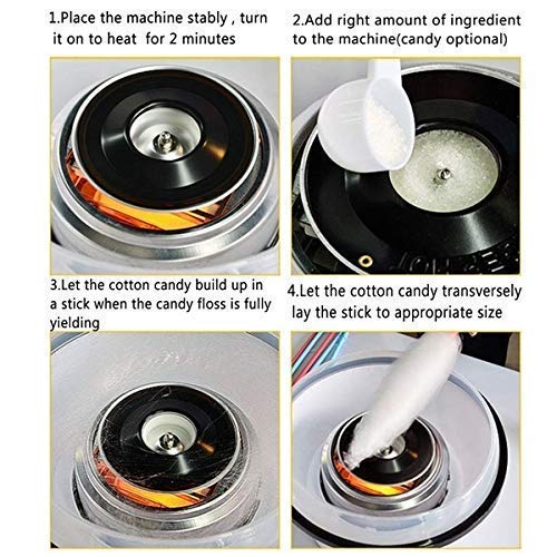 Plastic Electric Cotton Candy Machine