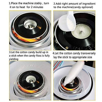 Plastic Electric Cotton Candy Machine