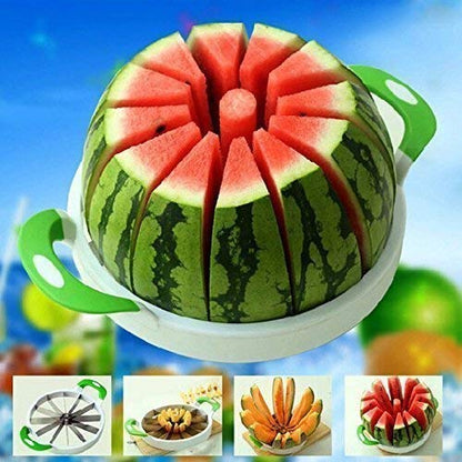 Watermelon Slicer Cutter – Stainless Steel Fruit Divider