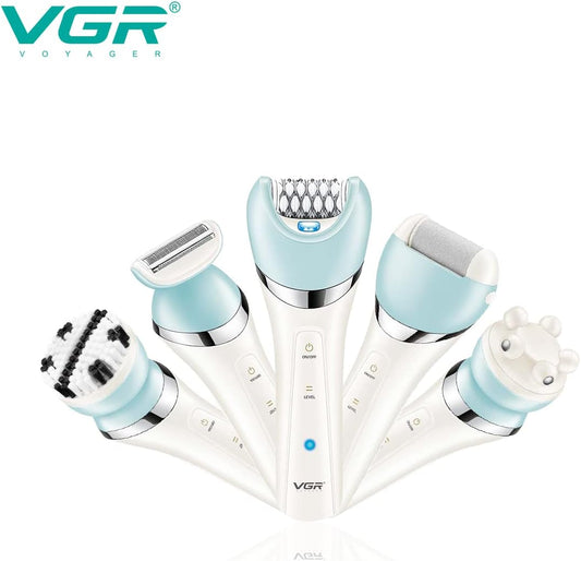 Professional 5-in-1 Women Grooming Kit Shaver