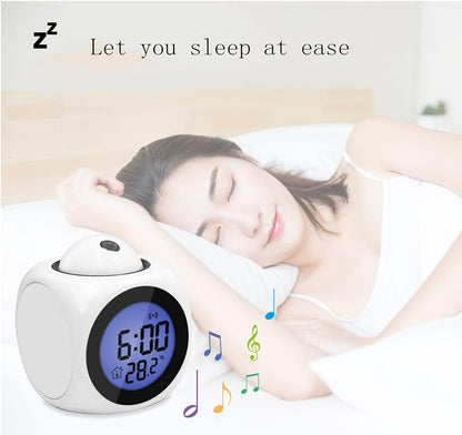 Smart Alarm Projection Alarm Clock