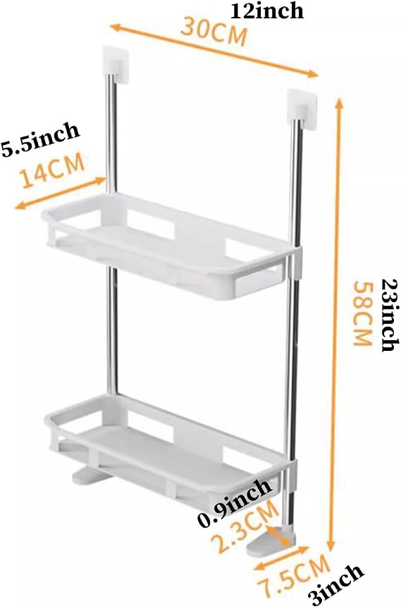 Over-the-Toilet Storage Shelf 🚽🧴✨